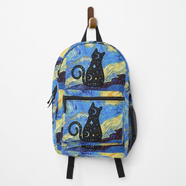 Item preview, Celestial Cat - Van Gogh Starry Night designed and sold by 247DesignStudio.