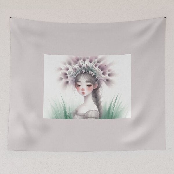 Item preview, Angelic Hat Girl designed and sold by Beyondnote-Art.