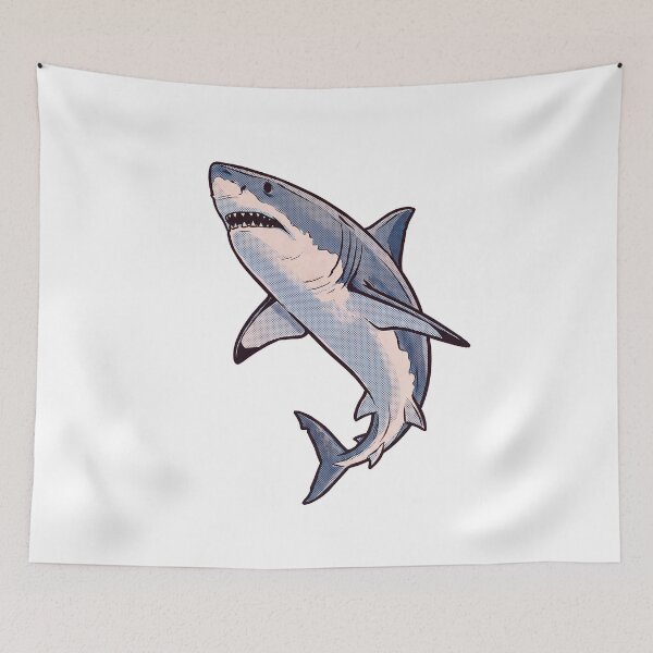 Item preview, Great White Shark designed and sold by HoloHugDesigns.