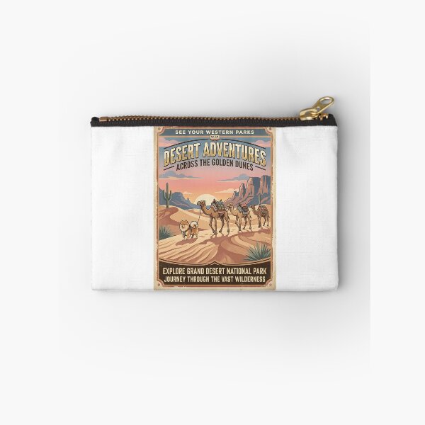 Item preview, Pomeranian Desert Caravan WPA designed and sold by PictoVibe.