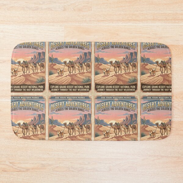 Item preview, Pomeranian Desert Caravan WPA designed and sold by PictoVibe.