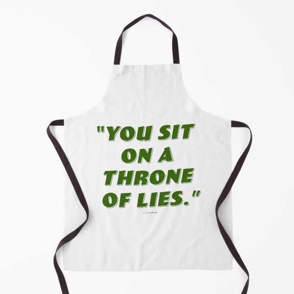 Item preview, You Sit On A Throne Of Lies designed and sold by Normbot2000.