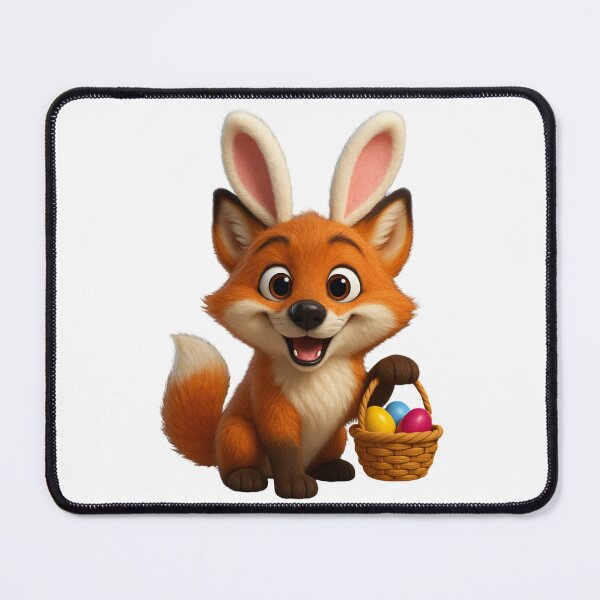 Item preview, Red Fox Easter Bunny designed and sold by Sillytoe.