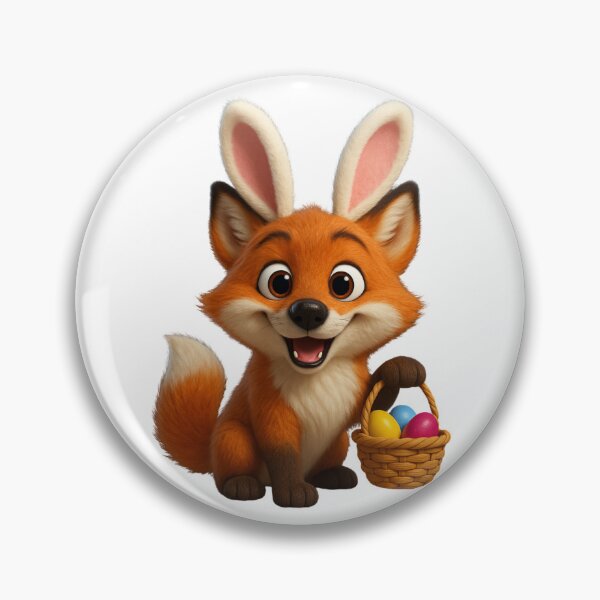 Item preview, Red Fox Easter Bunny designed and sold by Sillytoe.