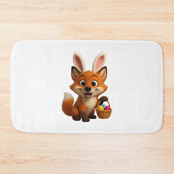Item preview, Red Fox Easter Bunny designed and sold by Sillytoe.