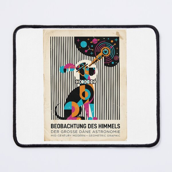 Item preview, Great Dane Renaissance Astronomer Geometric designed and sold by PictoVibe.