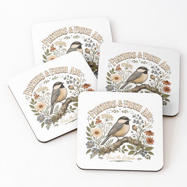 Item preview, Feathers And Fresh Air Vintage Bird Illustration designed and sold by Kaikab007.