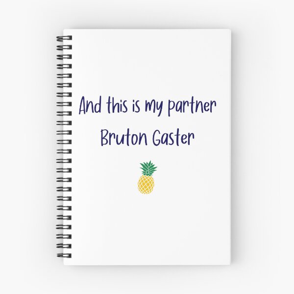 Item preview, And this is my partner - Bruton Gaster - Psych designed and sold by hotchkiss2earth.