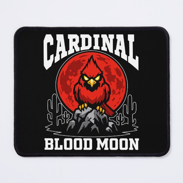 Item preview, CARDINAL BLOOD MOON - AZ CARDINALS designed and sold by KEF Custom.