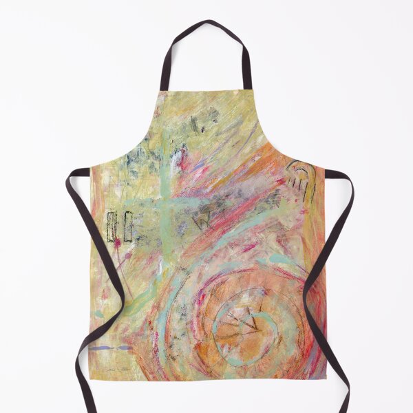 Item preview, Whimsical Pink Teal Watercolor Abstract Painting | Marc Chagall Surrealism | Retro Modern  designed and sold by sheseddit.