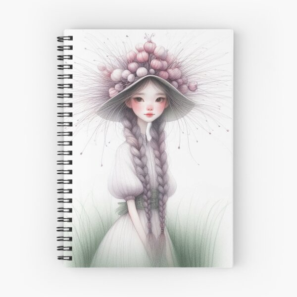 Item preview, Angelic Hat Girl designed and sold by Beyondnote-Art.