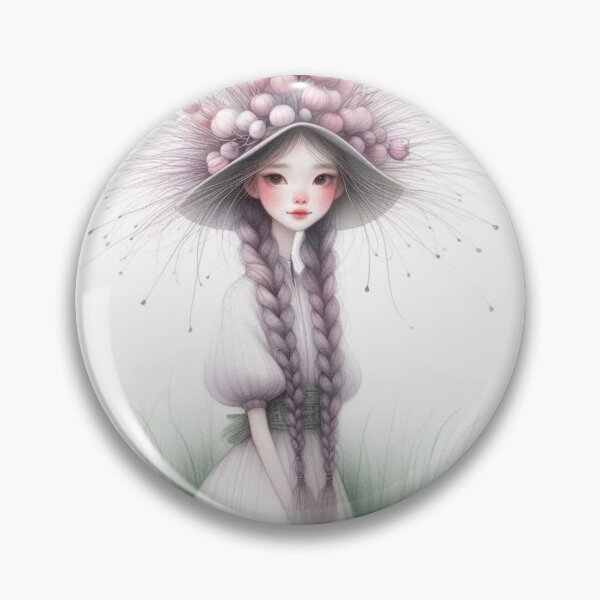 Item preview, Angelic Hat Girl designed and sold by Beyondnote-Art.