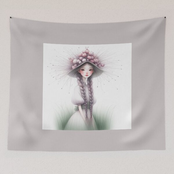 Item preview, Angelic Hat Girl designed and sold by Beyondnote-Art.