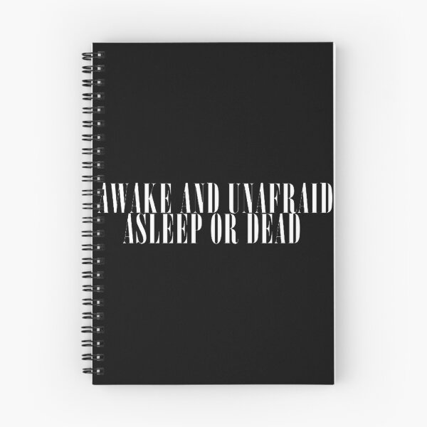 Item preview, Awake And Unafraid Pink And White Aesthetic Motivational Quote | Perfect Gift For You And Friends designed and sold by mayno69.