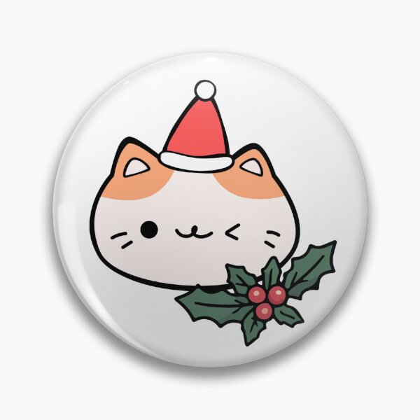 Item preview, Christmas cat sticker pack designed and sold by BritishDelights.