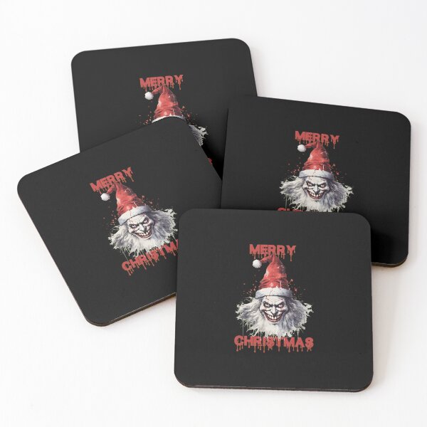 Item preview, Creepy Clown Merry Christmas Horror Graphic designed and sold by machigqyan80891.