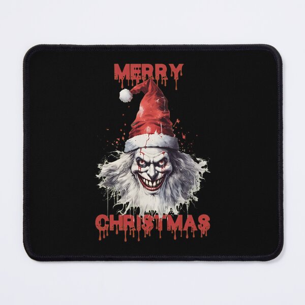 Item preview, Creepy Clown Merry Christmas Horror Graphic designed and sold by machigqyan80891.