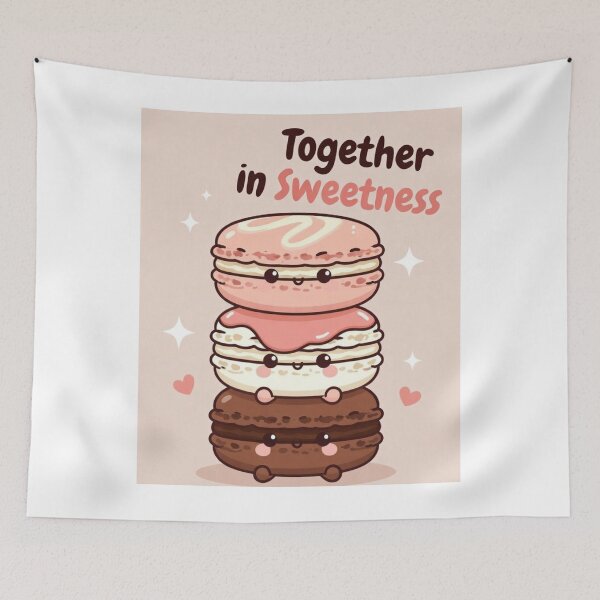Item preview, Happy Colorful Macaron Crew designed and sold by PawShow.
