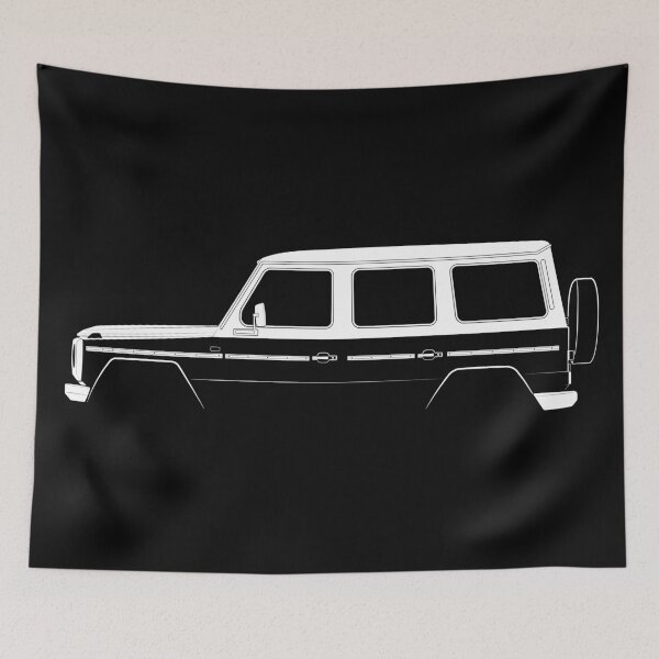 Item preview, G-Wagen (W460) (White) designed and sold by Car Silhouettes.