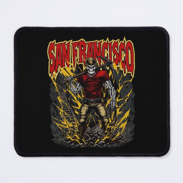 Item preview, SF Skeleton Worker Graphic designed and sold by Creative Print Studio LLC.