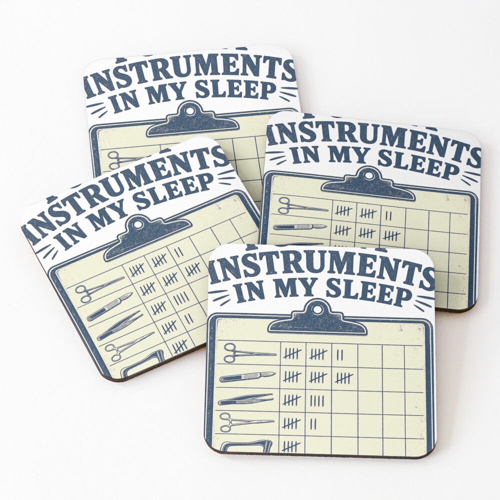 Item preview, Coasters (Set of 4) designed and sold by BoosterShop.