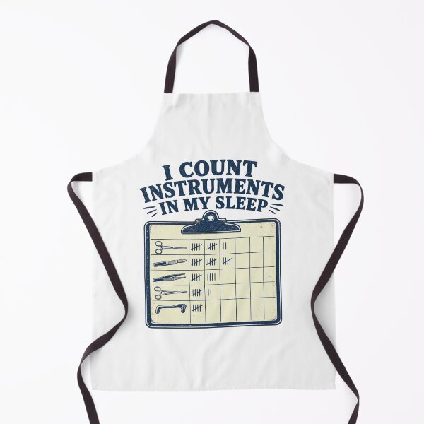 Item preview, I Count Instruments In My Sleep Surgical Tech designed and sold by BoosterShop.