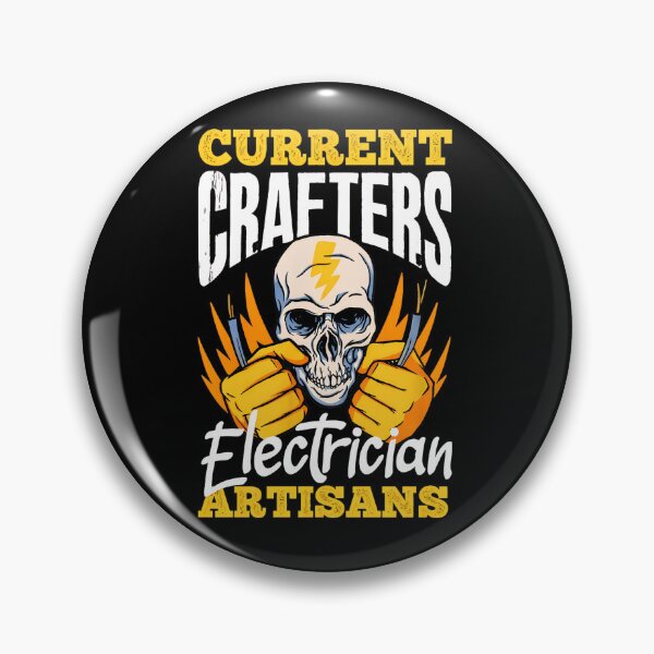 Item preview, Current Crafters Electrician Artisans Skull Design designed and sold by machigqyan80891.