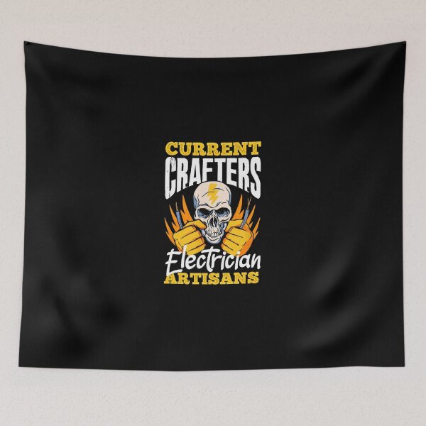 Item preview, Current Crafters Electrician Artisans Skull Design designed and sold by machigqyan80891.