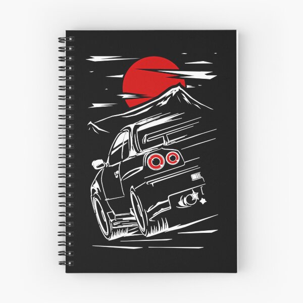 Item preview, Japanese Sports Coupe Drift Car Red Sun Mountain designed and sold by Happy store ⭐⭐⭐⭐⭐.
