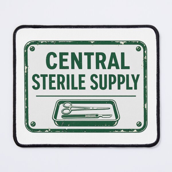 Item preview, Central Sterile Supply Department Vintage Sign designed and sold by BoosterShop.
