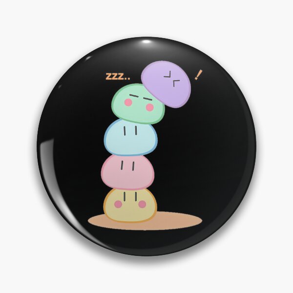 Item preview, Stacked Sweet Rice Dumpling Characters Napping designed and sold by Happy store ⭐⭐⭐⭐⭐.