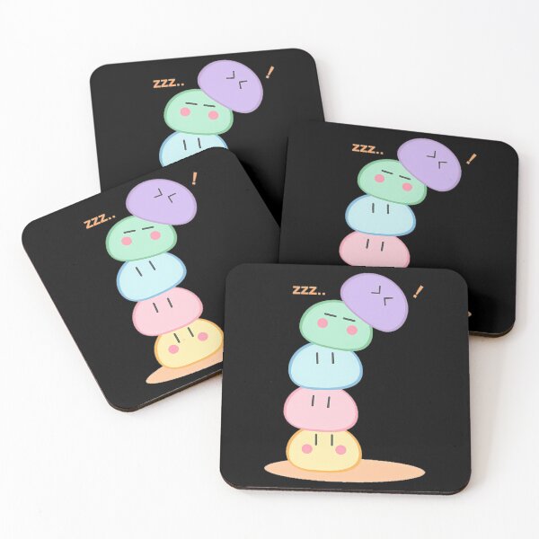 Item preview, Stacked Sweet Rice Dumpling Characters Napping designed and sold by Happy store ⭐⭐⭐⭐⭐.