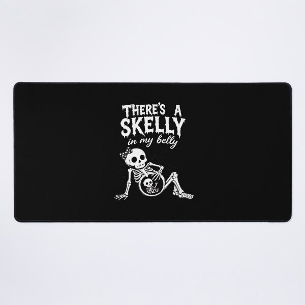 Item preview, There's a Skelly in My Belly Halloween Pregnancy designed and sold by leocreatives.