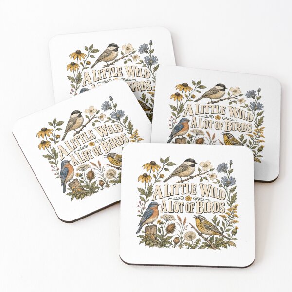 Item preview, A Little Wild A Lot Of Birds Illustration designed and sold by Kaikab007.