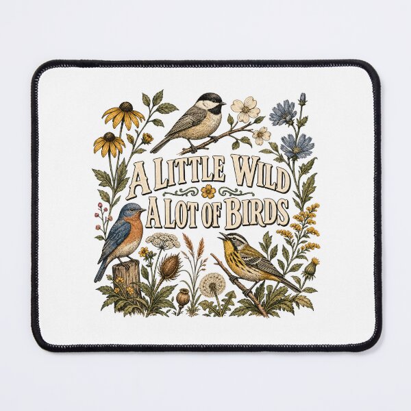Item preview, A Little Wild A Lot Of Birds Illustration designed and sold by Kaikab007.