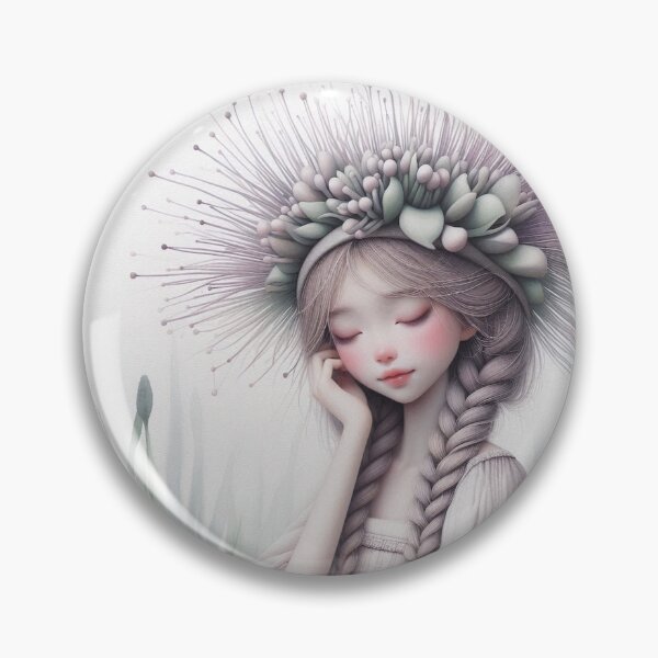 Item preview, Angelic Hat Girl designed and sold by Beyondnote-Art.