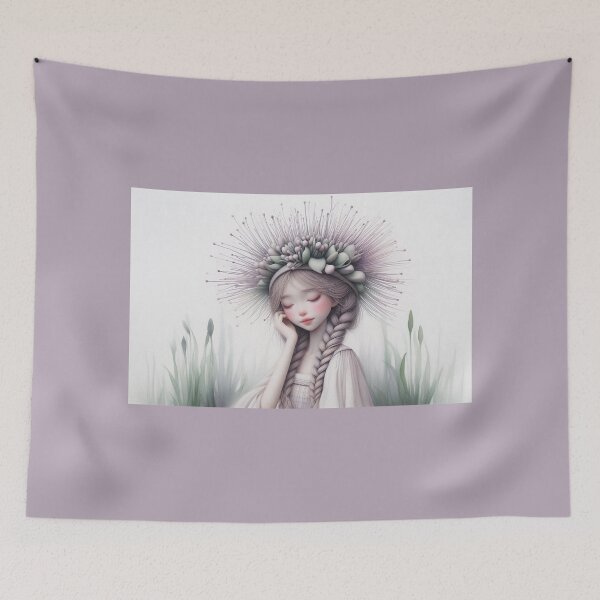 Item preview, Angelic Hat Girl designed and sold by Beyondnote-Art.