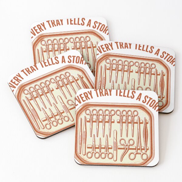 Item preview, Every Tray Tells A Story Surgical Instrument Tray designed and sold by BoosterShop.