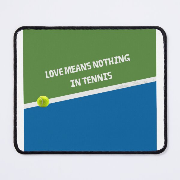 Item preview, There is No Love in Tennis.  Gift for a Tennis Lover, Tennis Fan, Tennis Player. designed and sold by ShrimpAndGrits.