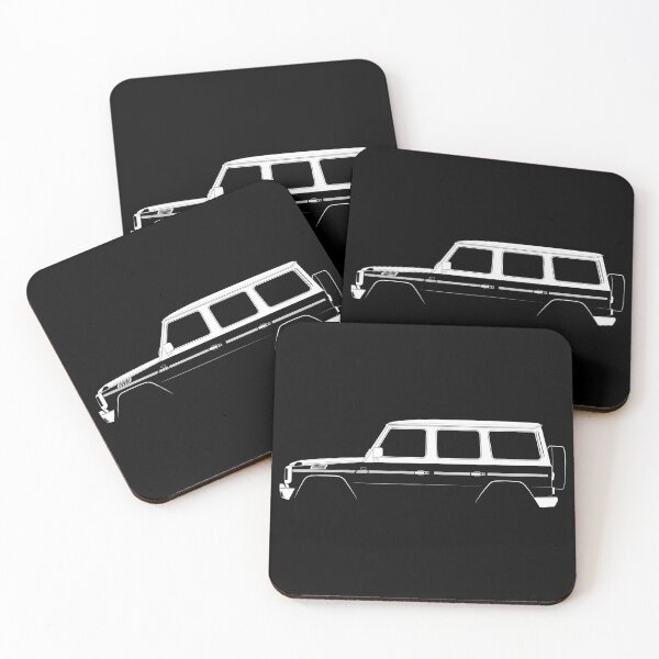 Item preview, G-Class (W463) (White) designed and sold by Car Silhouettes.
