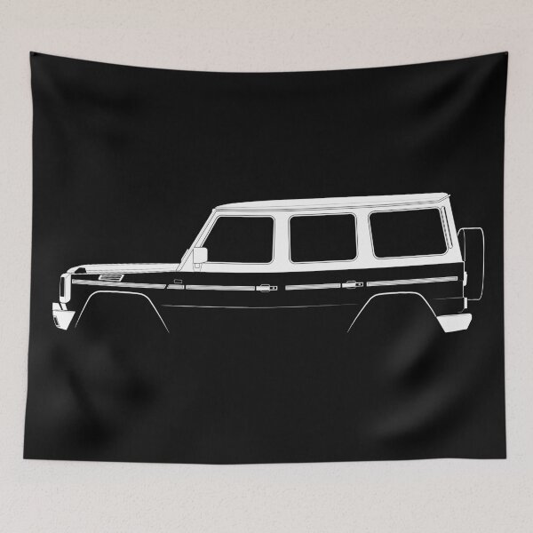 Item preview, G-Class (W463) (White) designed and sold by Car Silhouettes.