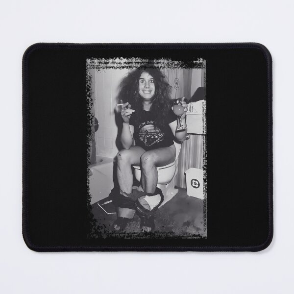 Item preview, Man Sitting Toilet Holding Drink Cigarette designed and sold by Eccentrix1.