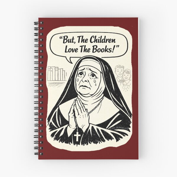 Item preview, Bookish Nun designed and sold by Normbot2000.