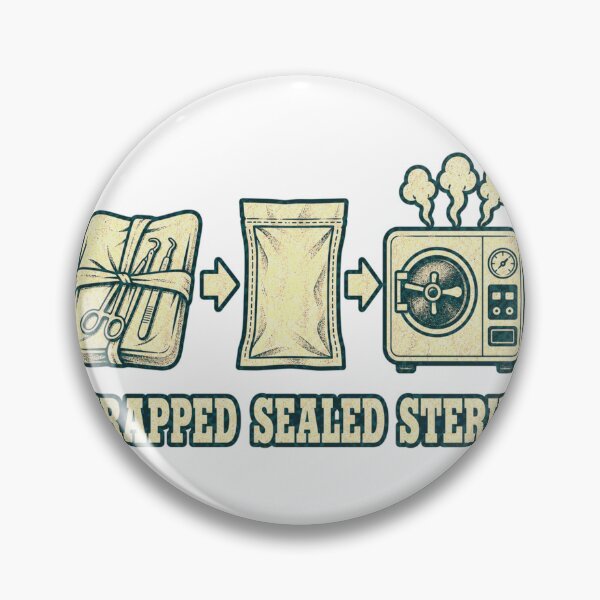 Item preview, Wrapped Sealed Sterile Processing Workflow Design designed and sold by BoosterShop.