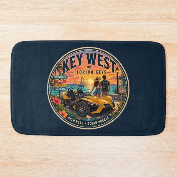 Item preview, Key West Sunset Roadster Adventure Badge designed and sold by piketo.