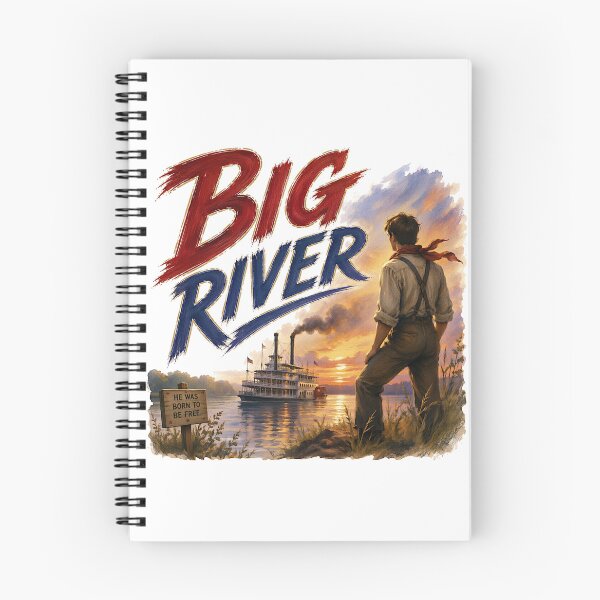 Item preview, Big River the Musical. Huckleberry Finn designed and sold by Lyric Vault - Rock on.