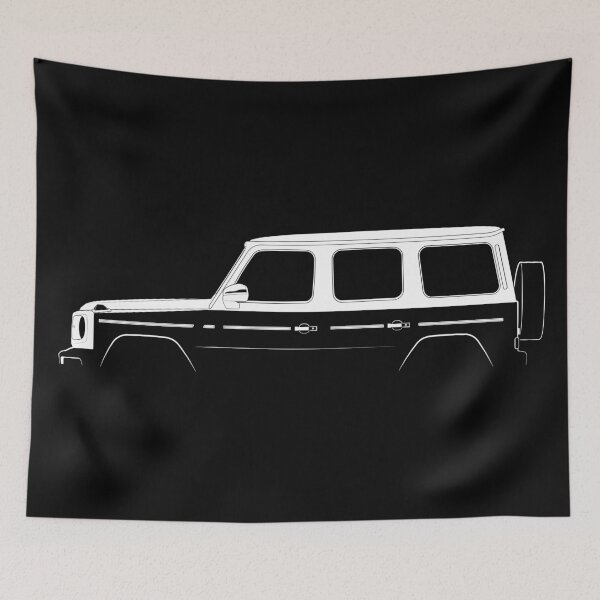 Item preview, G-Class (W464) (White) designed and sold by Car Silhouettes.