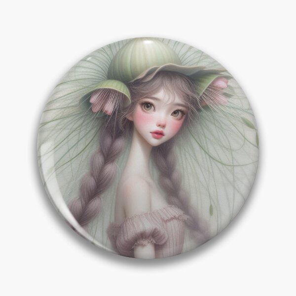 Item preview, Angelic Hat Girl designed and sold by Beyondnote-Art.