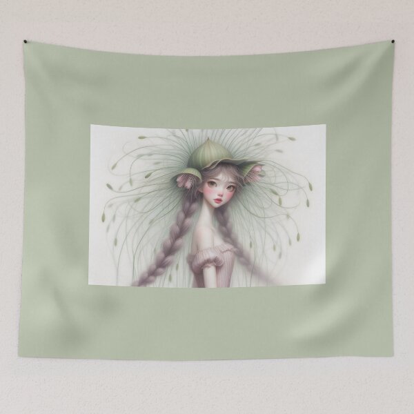 Item preview, Angelic Hat Girl designed and sold by Beyondnote-Art.
