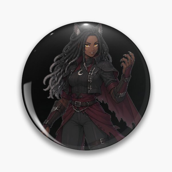 Item preview, Moonfang Huntress – Gothic Werewolf Warrior designed and sold by Skolyak.